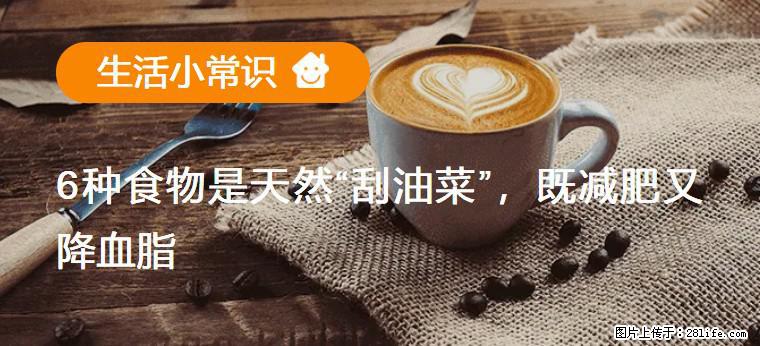 【生活小常识】6种食物是天然“刮油菜”，既减肥又降血脂 - 绵阳生活资讯 - 绵阳28生活网 mianyang.28life.com